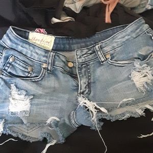 Machine shorts distressed 26 s